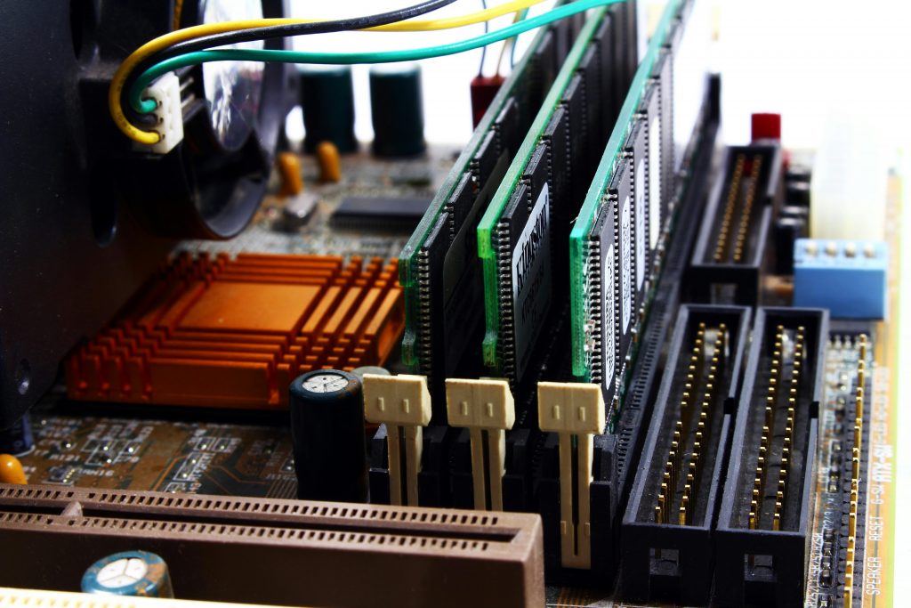 Motherboard in computer 